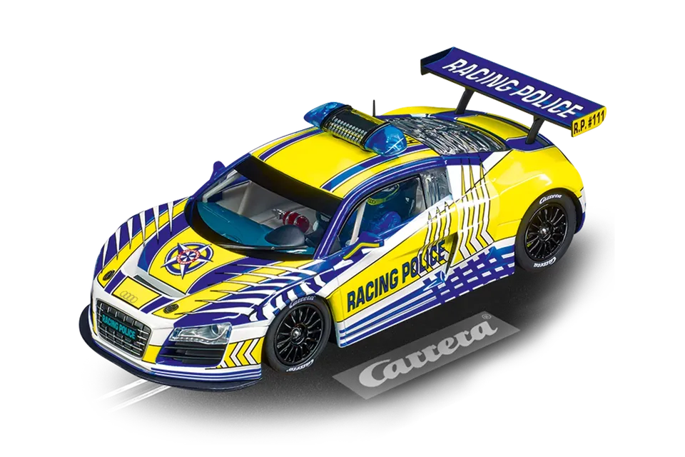 carrera-digital-132-audi-r8-lms-racing-police-slotcar-1-32 image 1