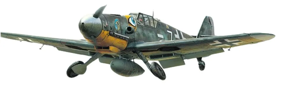 tamiya-60790-messerschmitt-bf-109-g-6-modellbausatz-1-72 image 1