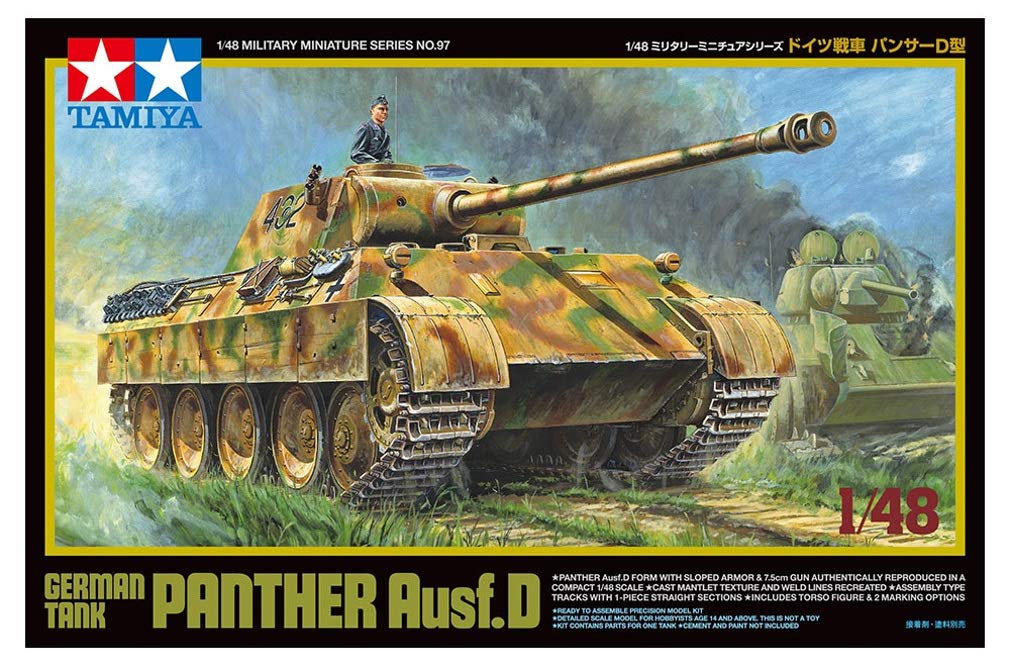 tamiya-static-models-panther-ausf-d-1-48-bausatz-unlackiert image 7