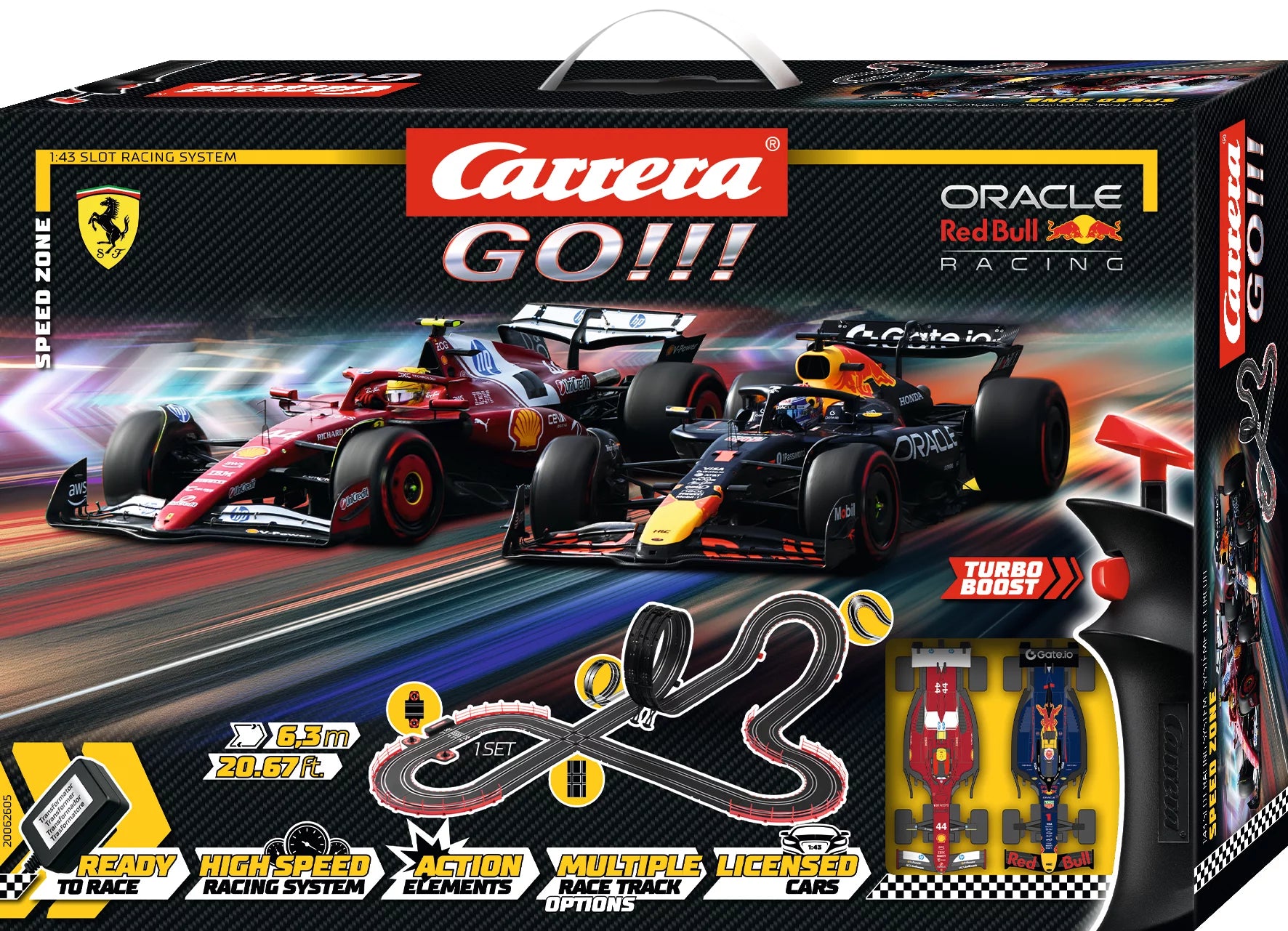 carrera-go-speed-zone-rennbahn-set-1-43-6-3m-looping image 2