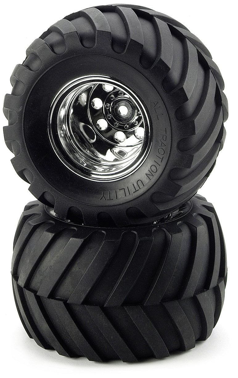 tamiya-309805619-reifen-mit-felgen-hinten-schwarz-rc-set image 1