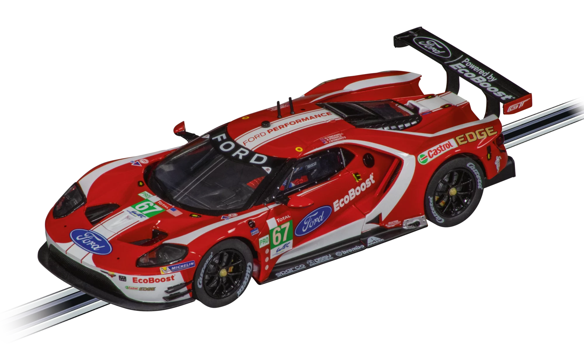 carrera-digital-132-ford-gt-race-car-slotcar-no-67-1-32 image 1
