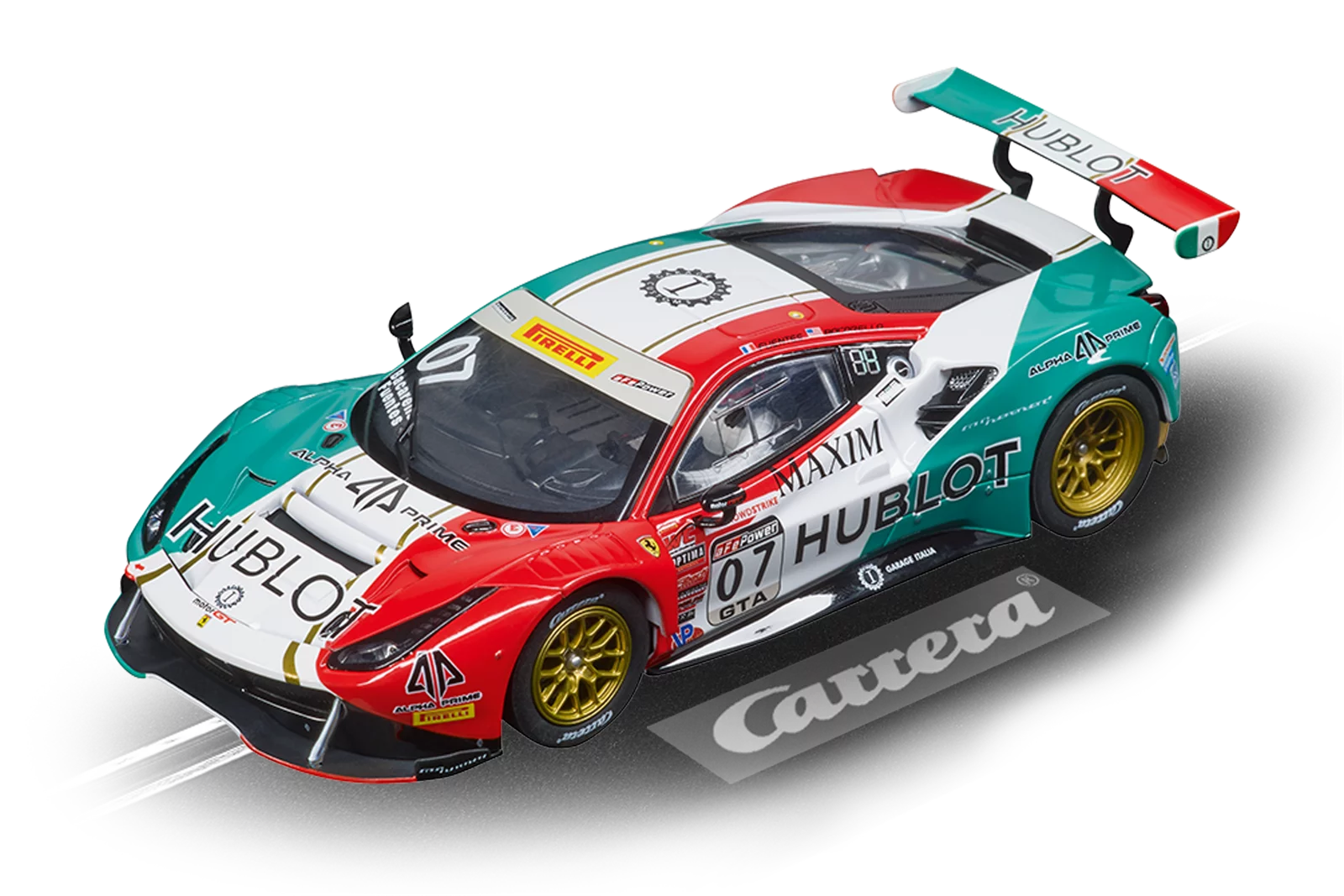 carrera-digital-132-ferrari-488-gt3-no-7-slotcar image 1