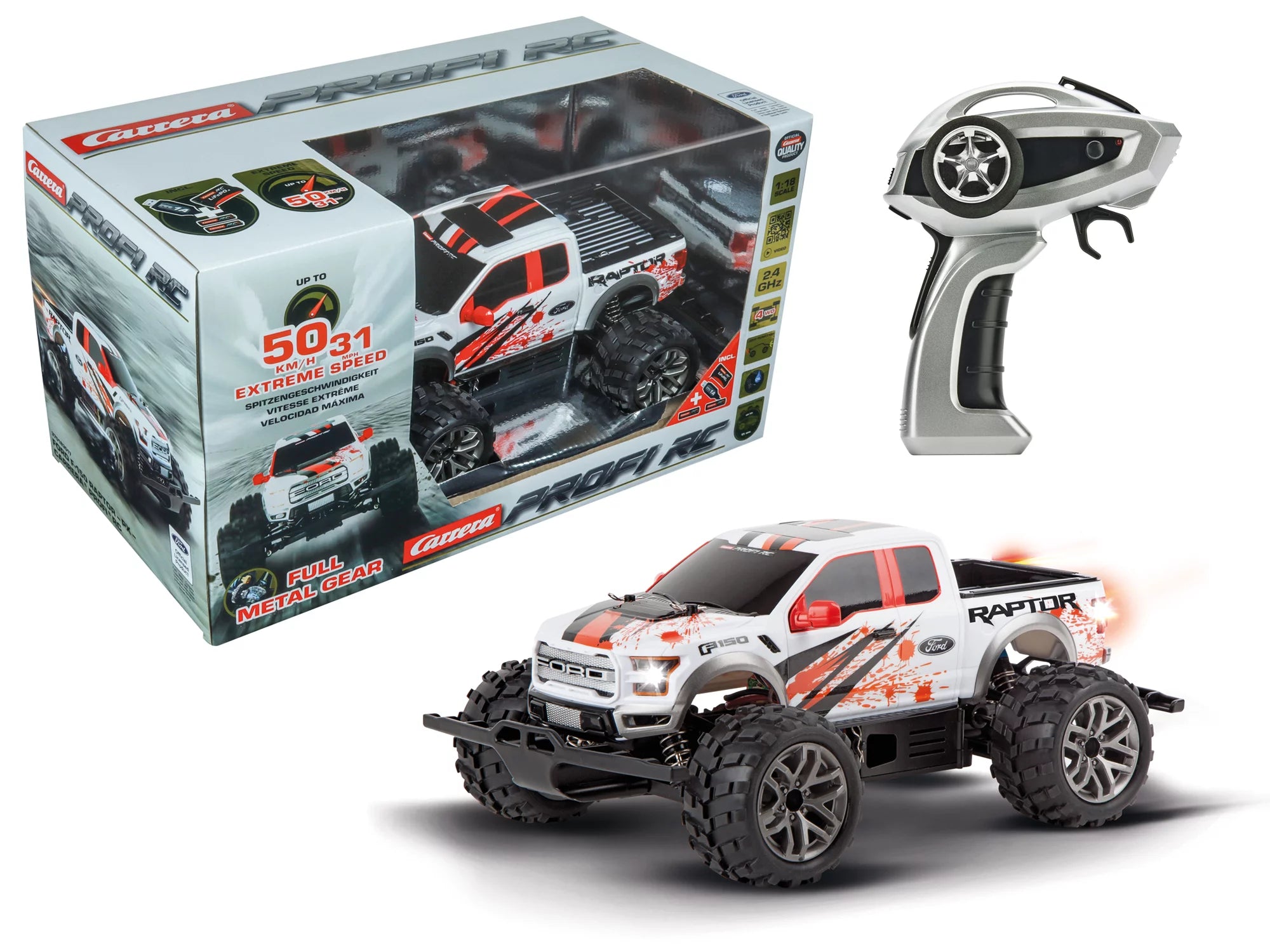 carrera-profi-rc-ford-f-150-raptor-px-rc-auto-2-4ghz-allrad image 2