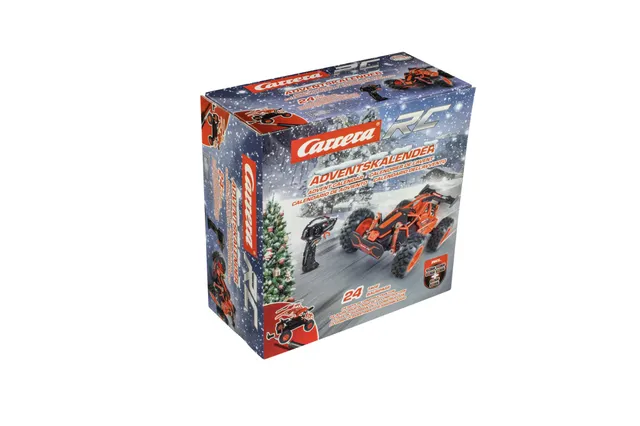 carrera-rc-buggy-adventskalender-2-0-rc-auto-1-18-rot-schwarz image 1