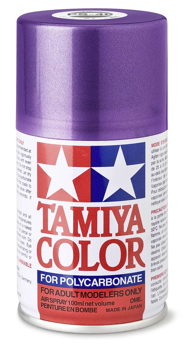 tamiya-ps-46-polycarbonat-spr-hfarbe-100ml-gr-n-violett image 1