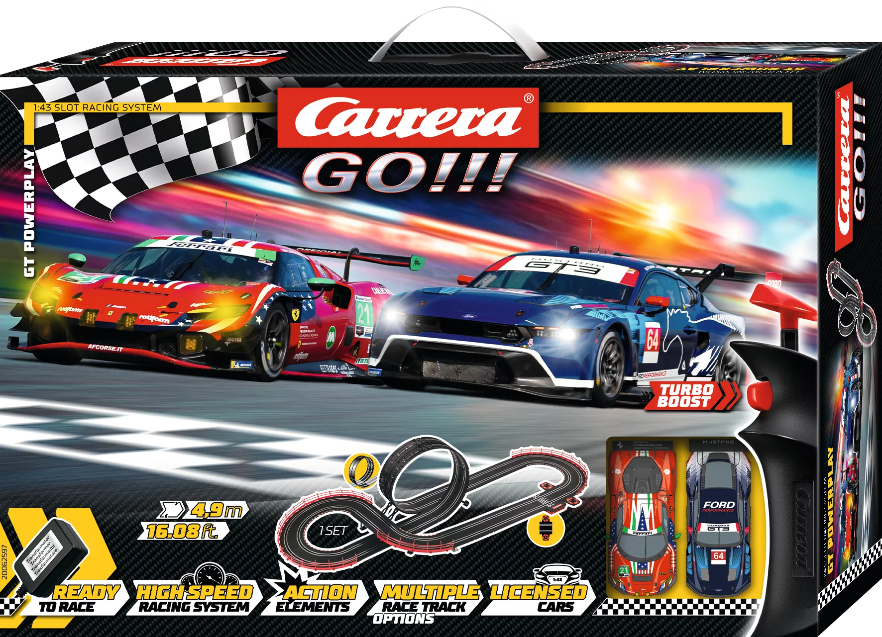 carrera-go-gt-powerplay-rennbahn-set-4-9-m-looping image 1