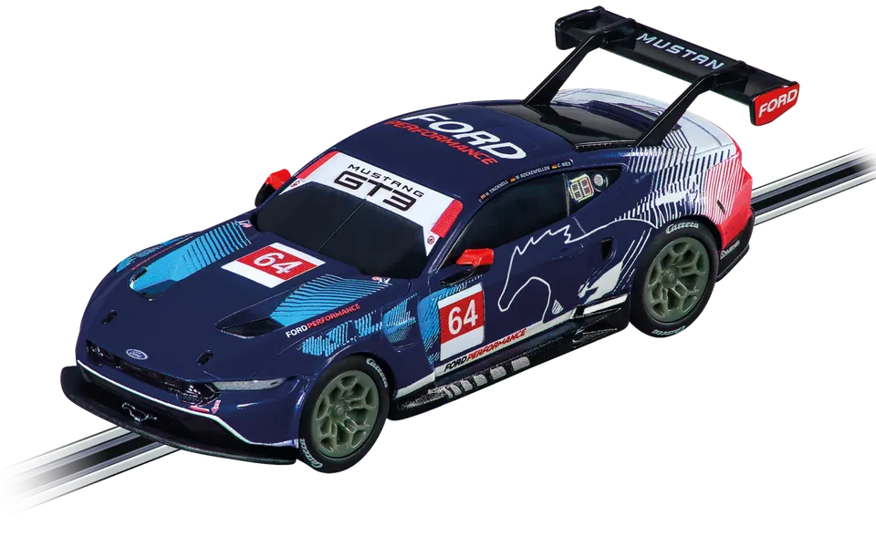 carrera-digital-132-ford-mustang-gt3-slotcar-no-64 image 1