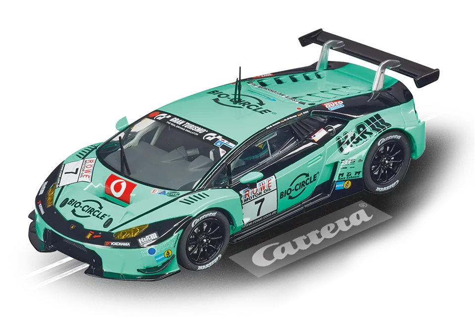 carrera-evolution-lamborghini-hurac-n-gt3-no-7-slotcar-1-32 image 1