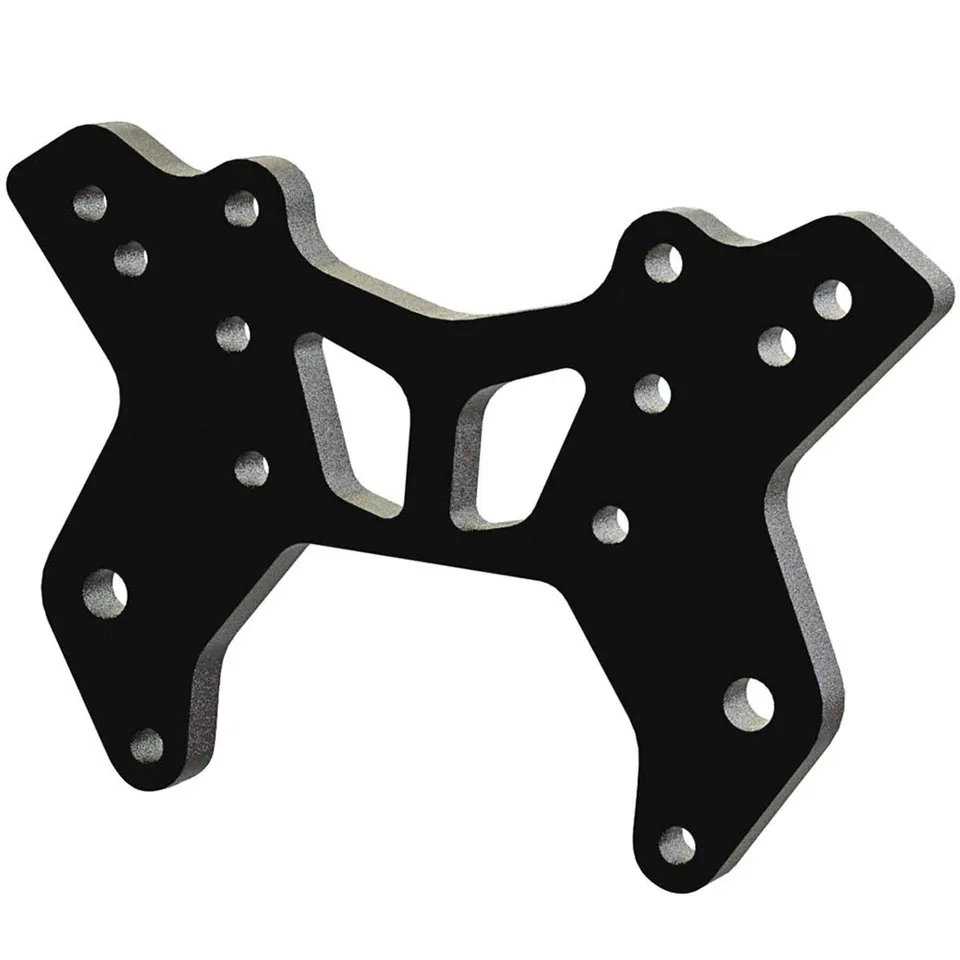 arrma-shock-tower-d-mpferbr-cke-vorne-alu-schwarz image 1