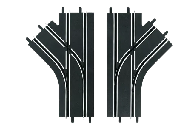 carrera-digital-132-mechanische-weiche-links-rechts-2er-rennbahn image 1