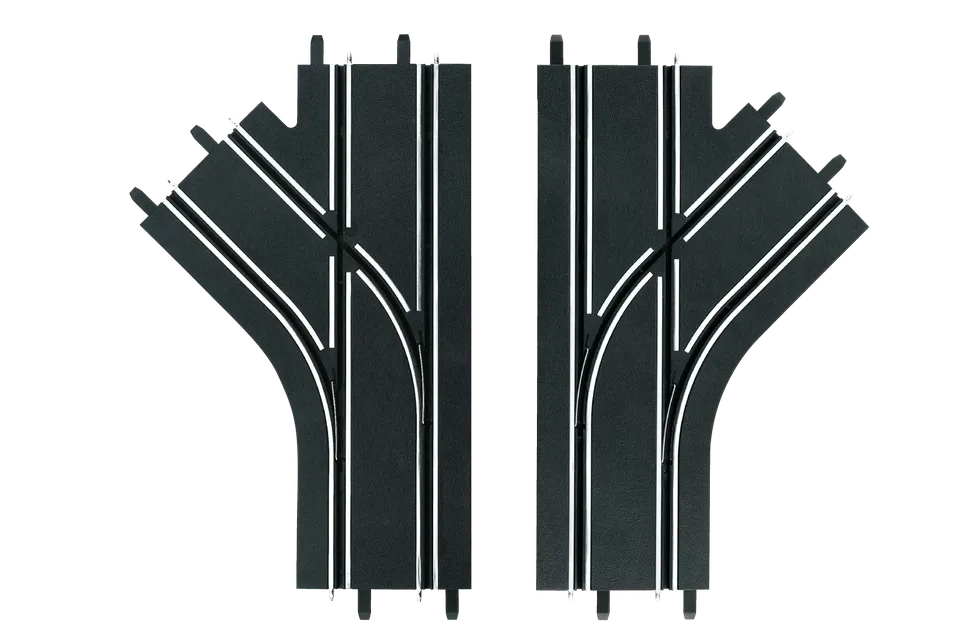carrera-digital-132-mechanische-weiche-links-rechts-2er-rennbahn image 1