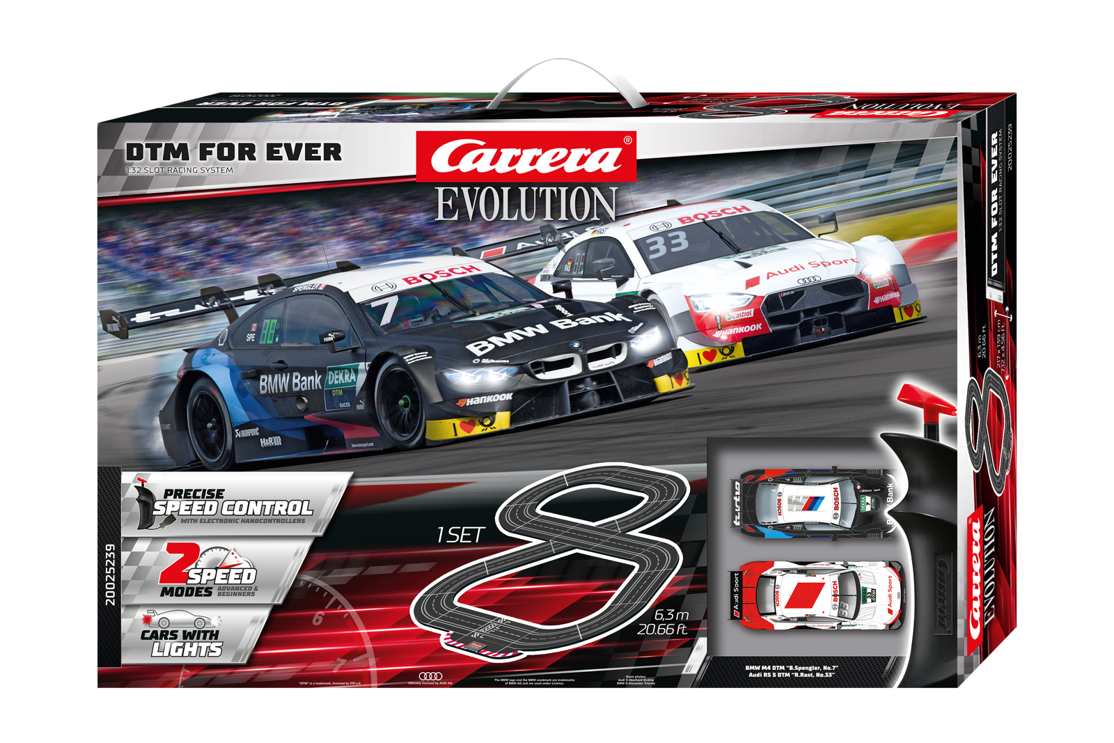 carrera-dtm-for-ever-evolution-rennbahn-set-bmw-audi image 1