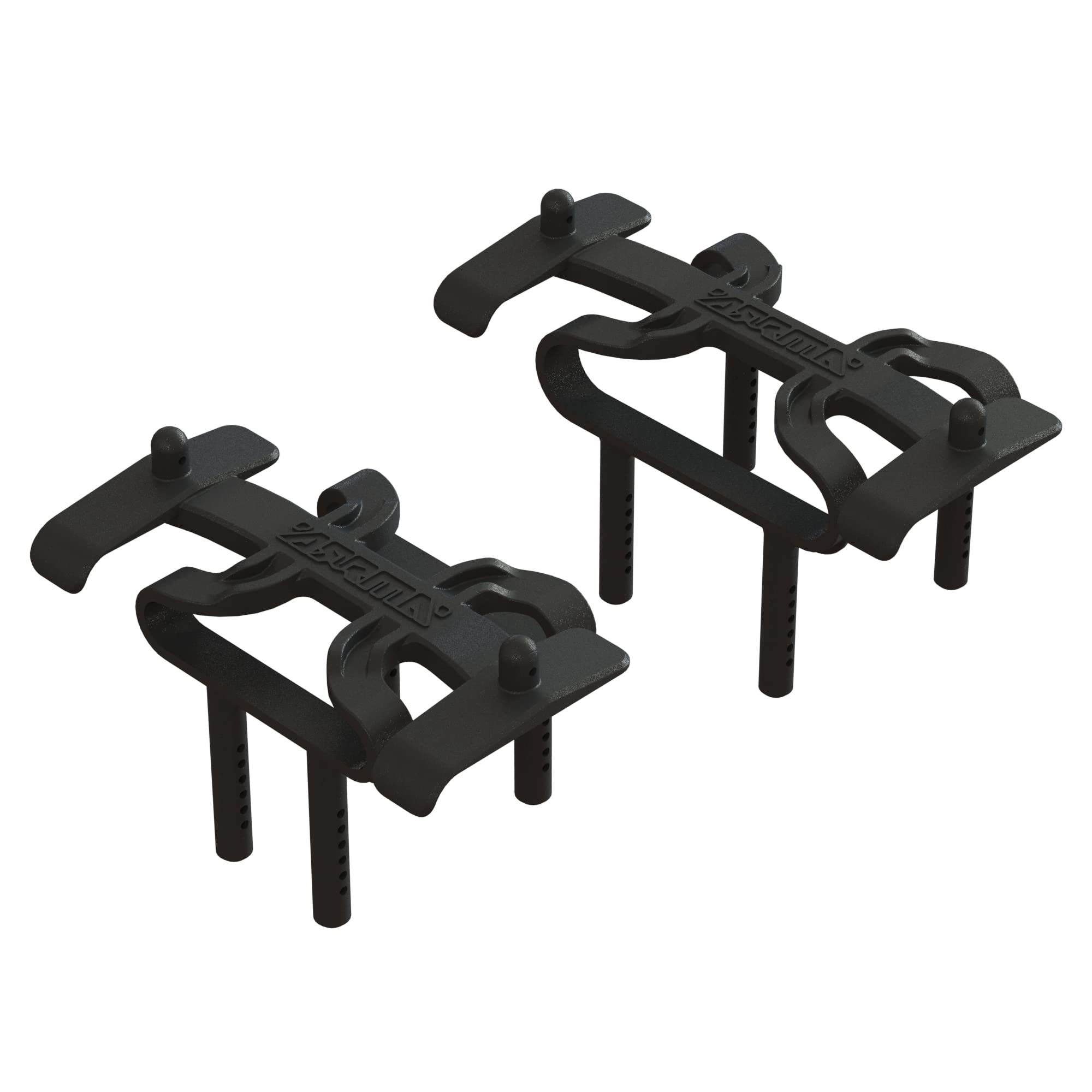 arrma-kraton-karosseriehalter-set-body-mount-vorne-hinten image 1