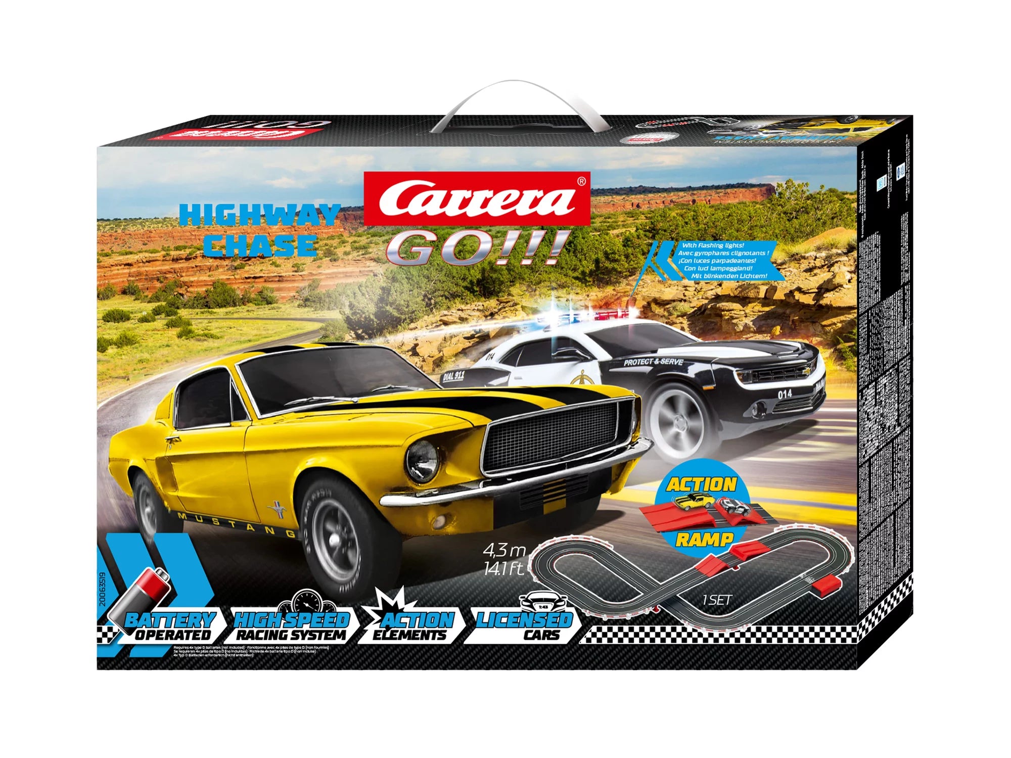 carrera-digital-132-highway-chase-set-ford-mustang-sheriff image 1
