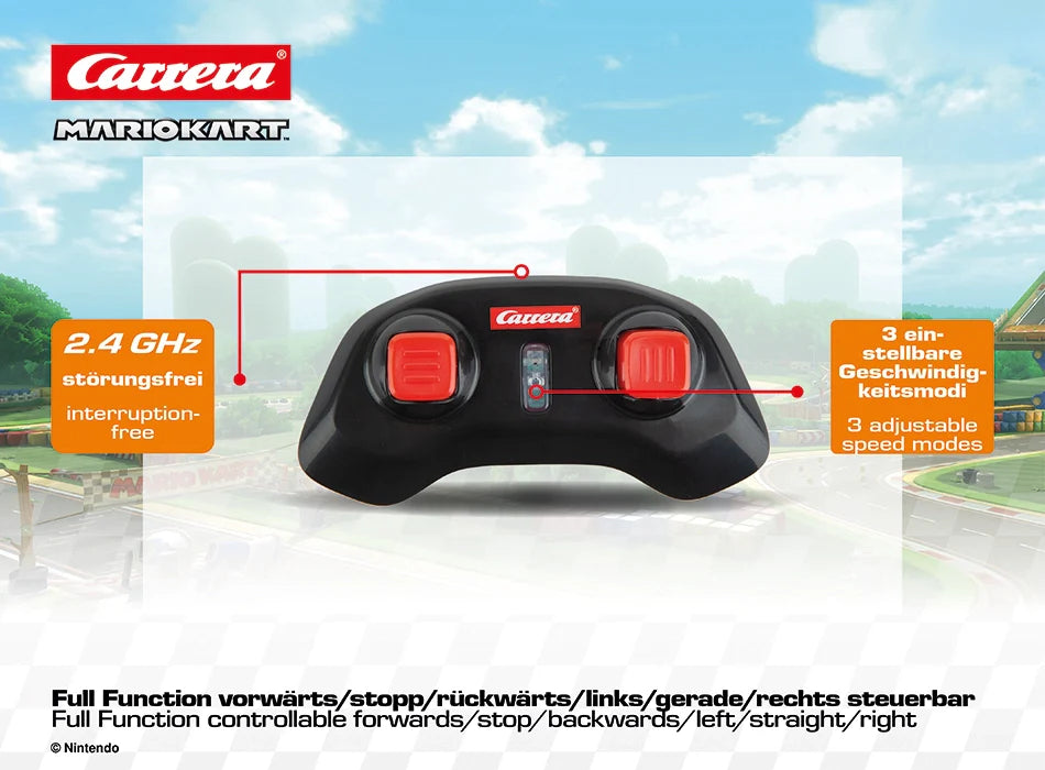 carrera-mario-kart-mini-rc-peach-2-4ghz-6-2cm-fernauto image 3