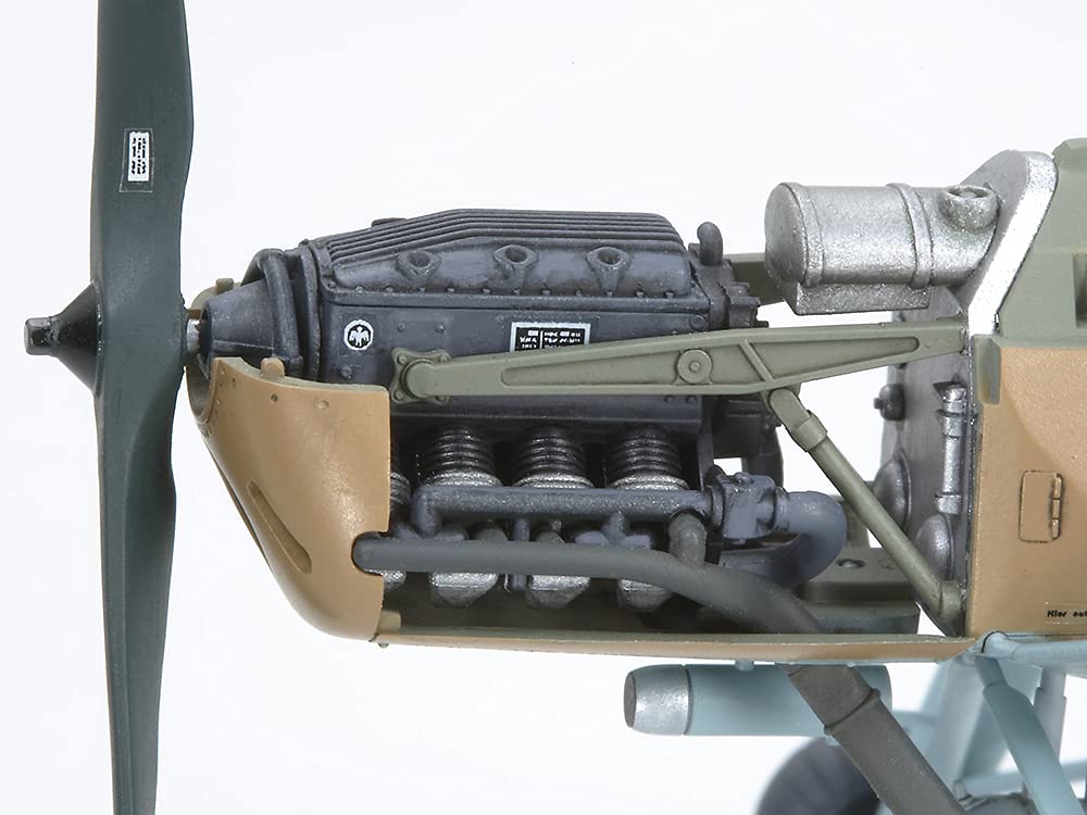 tamiya-61100-fieseler-fi156c-storch-1-48-flugzeug-modellbausatz image 6
