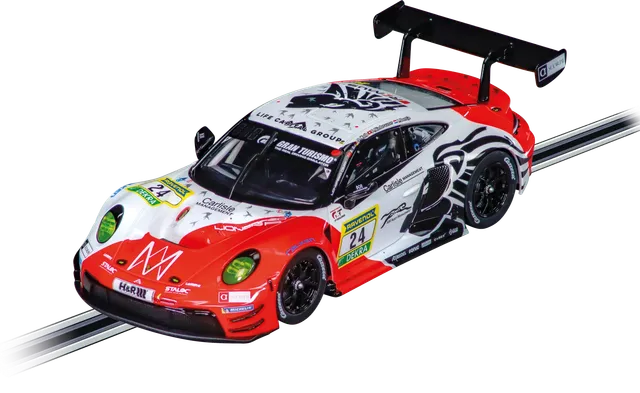 carrera-digital-132-porsche-911-gt3-r-slotcar-lionspeed-no-24 image 1