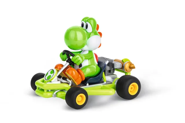 carrera-mario-kart-pipe-kart-rc-auto-yoshi-2-4-ghz-21-cm image 1