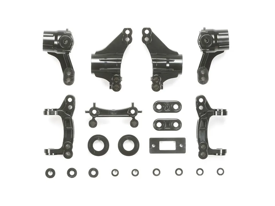 tamiya-m-05ra-f-teile-achsschenkel-vorn-hinten-m05-m06-schwarz image 1