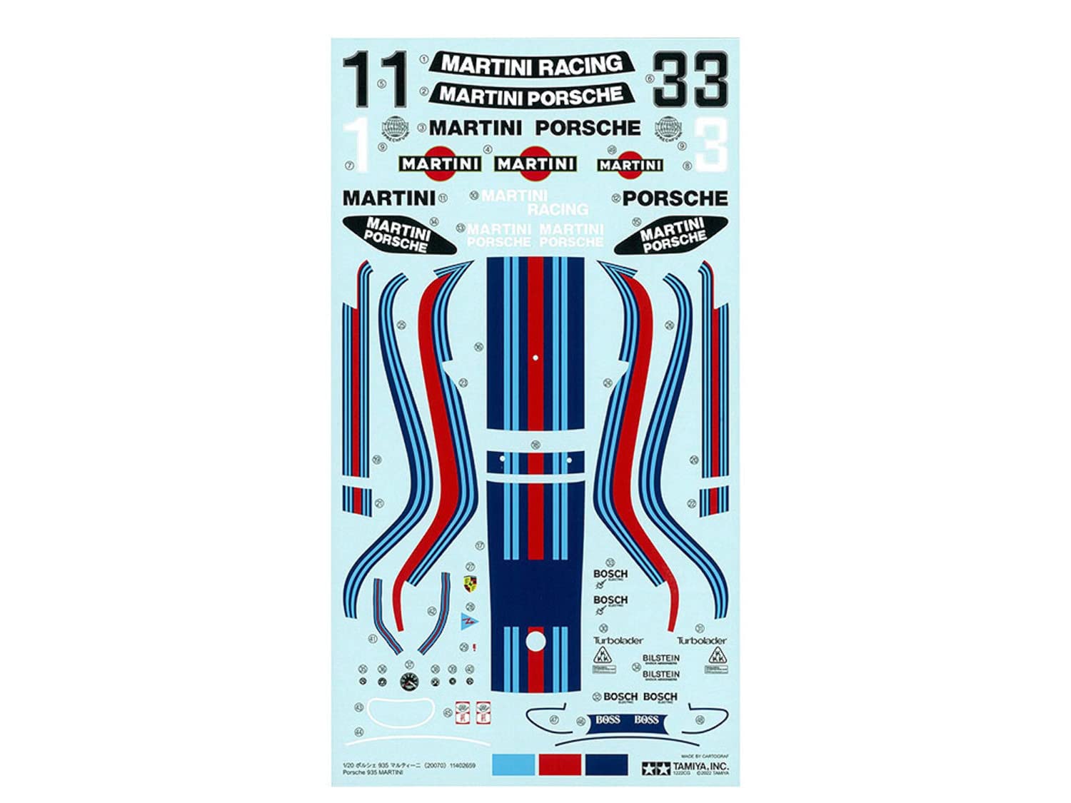 tamiya-20070-porsche-935-martini-modellbausatz-1-20-unlackiert image 7