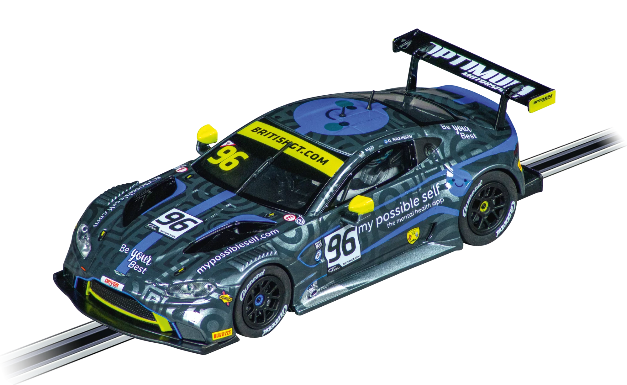 carrera-evolution-aston-martin-vantage-gt3-no-96-slotcar-1-32 image 1
