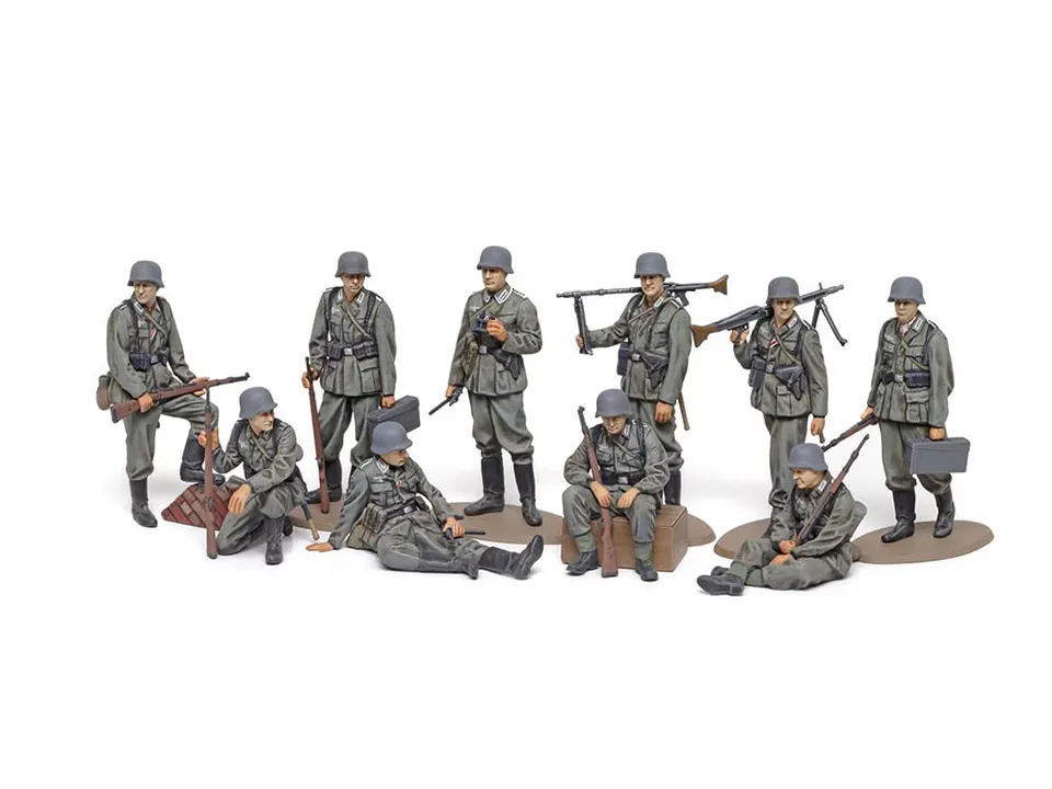 tamiya-static-models-32602-deutsche-infanterie-figuren-set-1-48 image 1