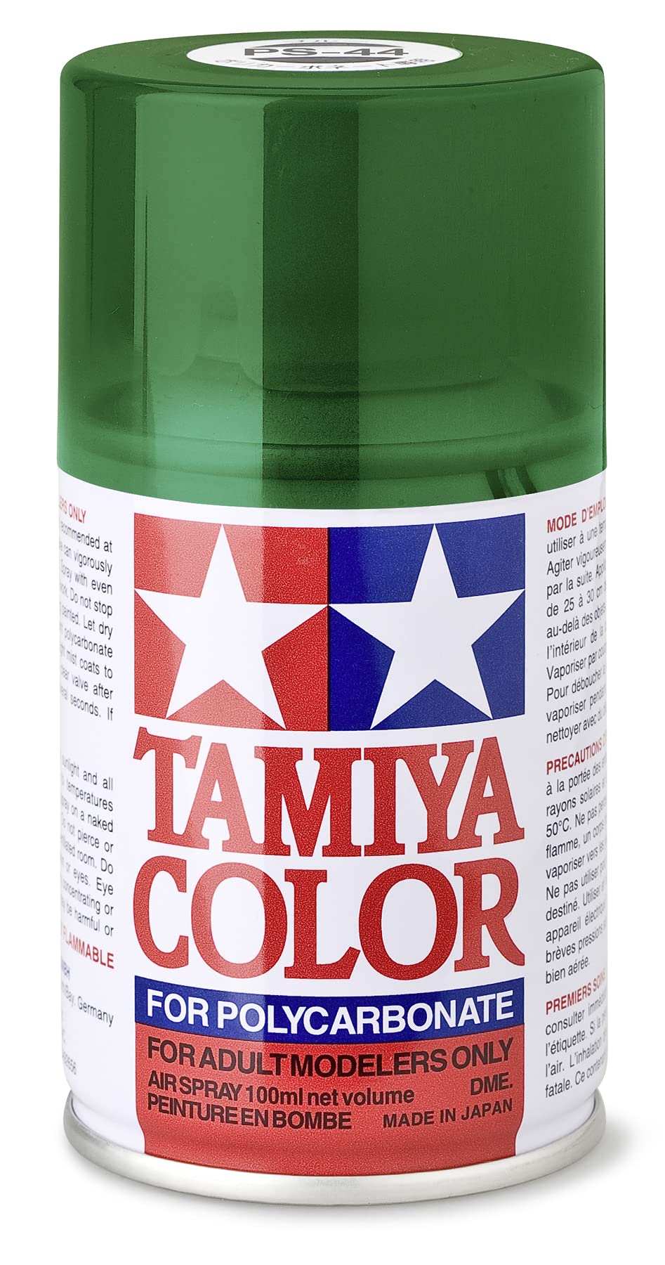 tamiya-ps-44-spr-hfarbe-translucent-gr-n-100ml-polycarbonat image 1