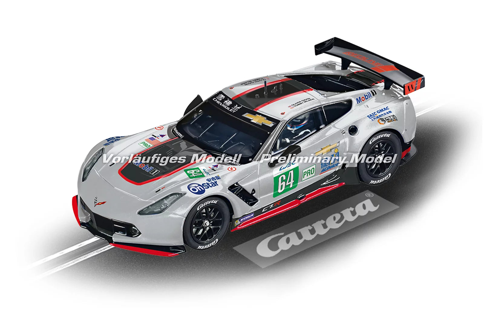 carrera-digital-132-chevrolet-corvette-c7-r-no-64-slotcar-1-32 image 1