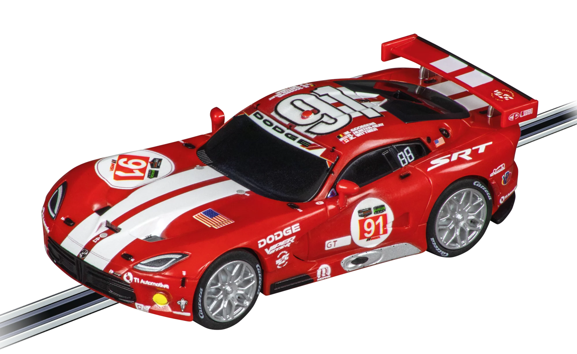 carrera-digital-132-srt-viper-gt3-no-91-slotcar-1-32 image 1