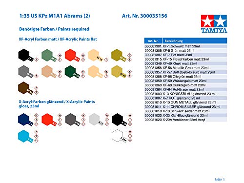 tamiya-35156-m1a1-abrams-kampfpanzer-modellbausatz-1-35 image 8