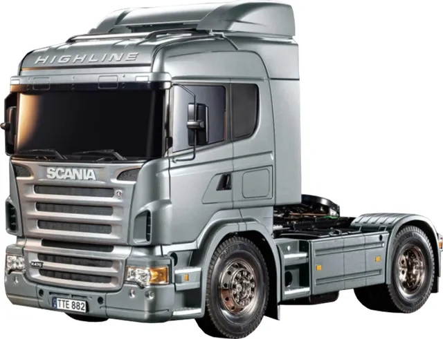 tamiya-56364-scania-r470-rc-truck-1-14-silber-edition-bausatz image 1