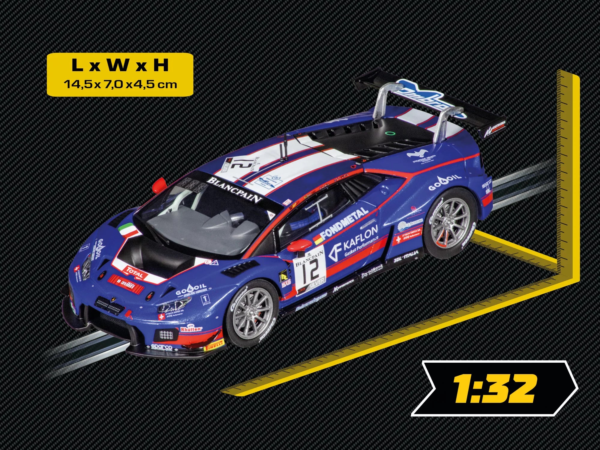 carrera-digital-132-lamborghini-huracan-gt3-ombra-no-12-slotcar image 6