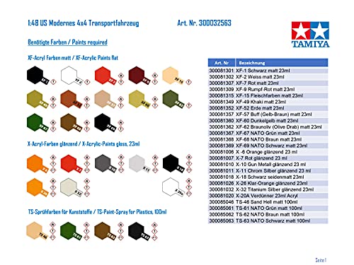tamiya-static-models-32563-modellbausatz-1-48-us-4x4-transportfahrzeug image 5