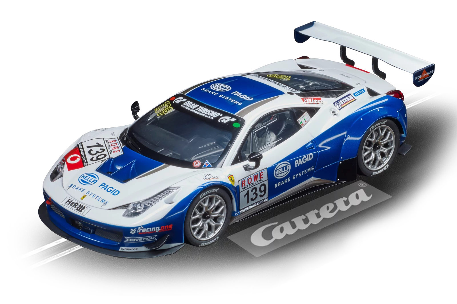 carrera-digital-132-ferrari-458-italia-gt3-no-139-slotcar image 1