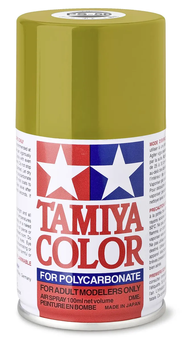 tamiya-86056-ps-56-senfgelb-polycarbonat-spr-hfarbe-100ml image 1