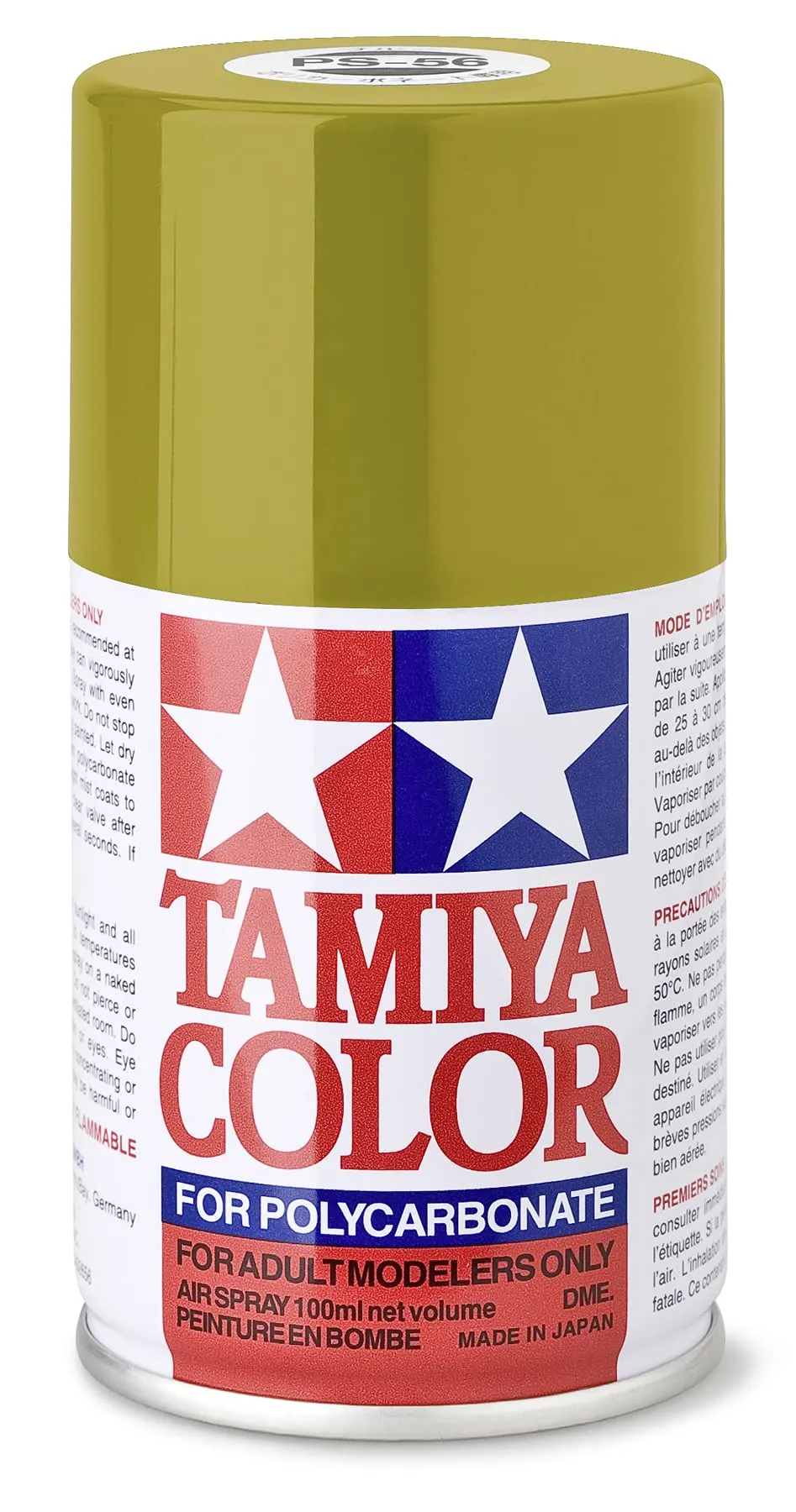 tamiya-86056-ps-56-senfgelb-polycarbonat-spr-hfarbe-100ml image 1