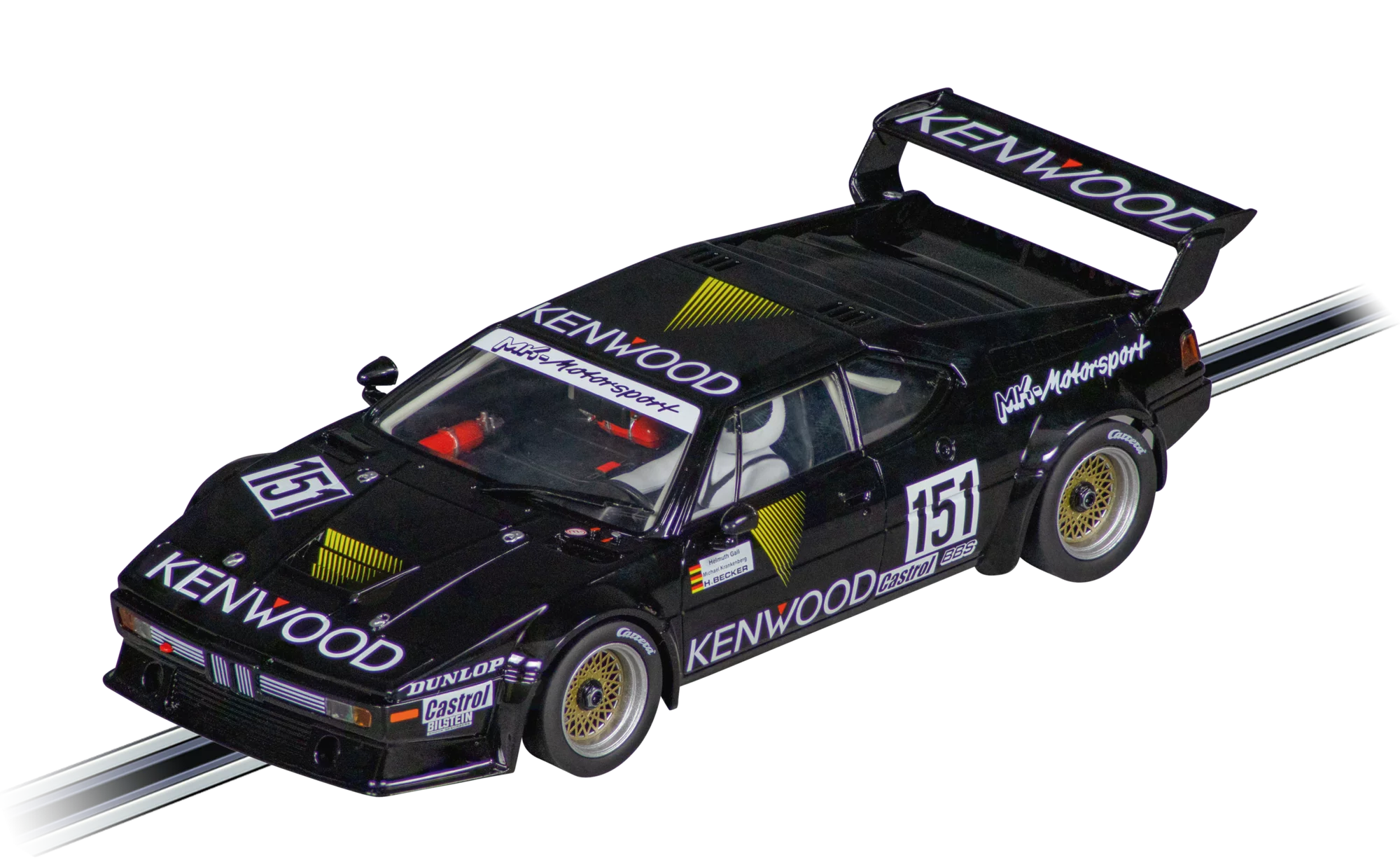 carrera-digital-124-bmw-m1-procar-no-151-slotcar-1-24 image 1