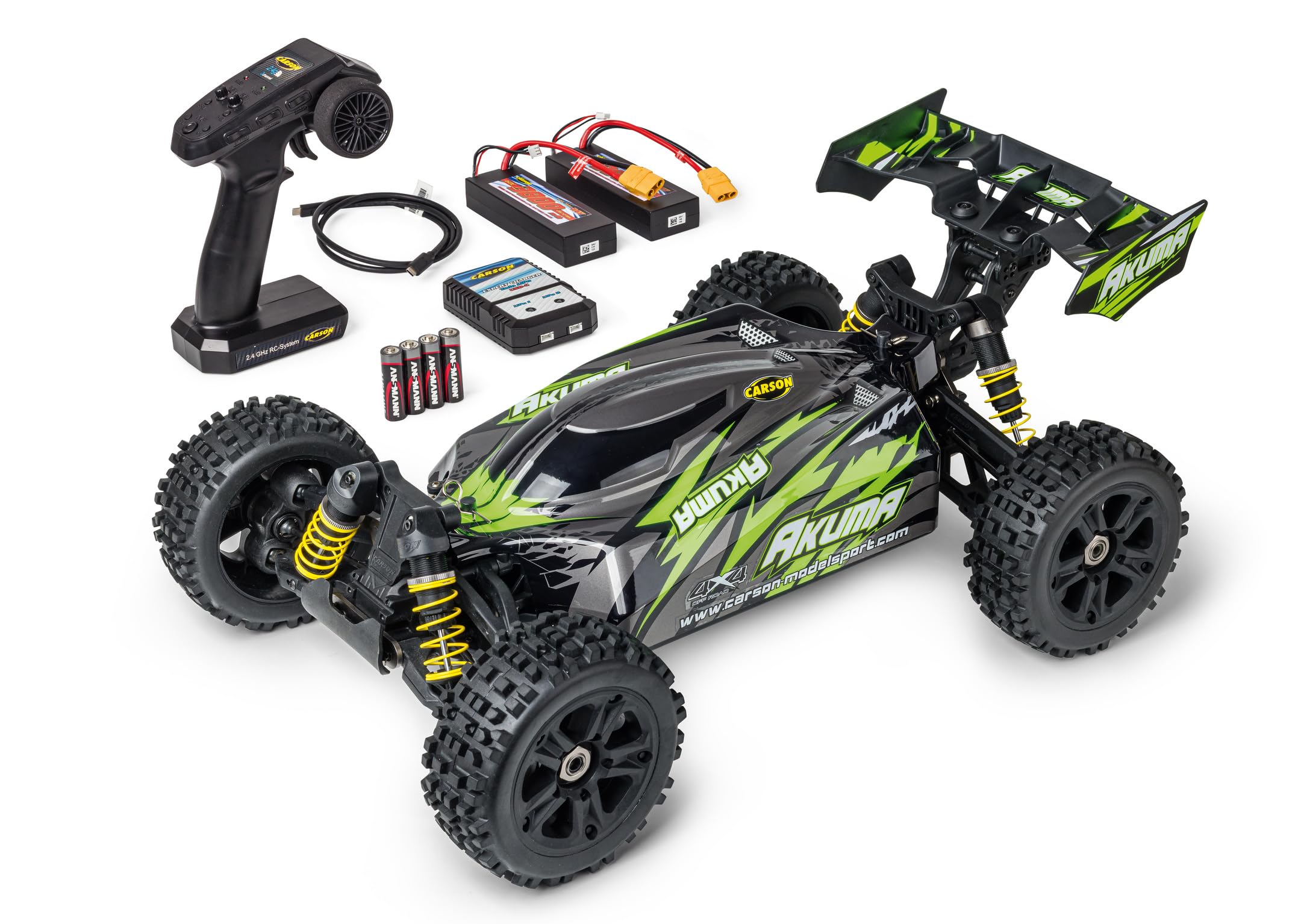 carson-rc-modelle-akuma-buggy-500409082-1-8-gr-n-brushless image 1