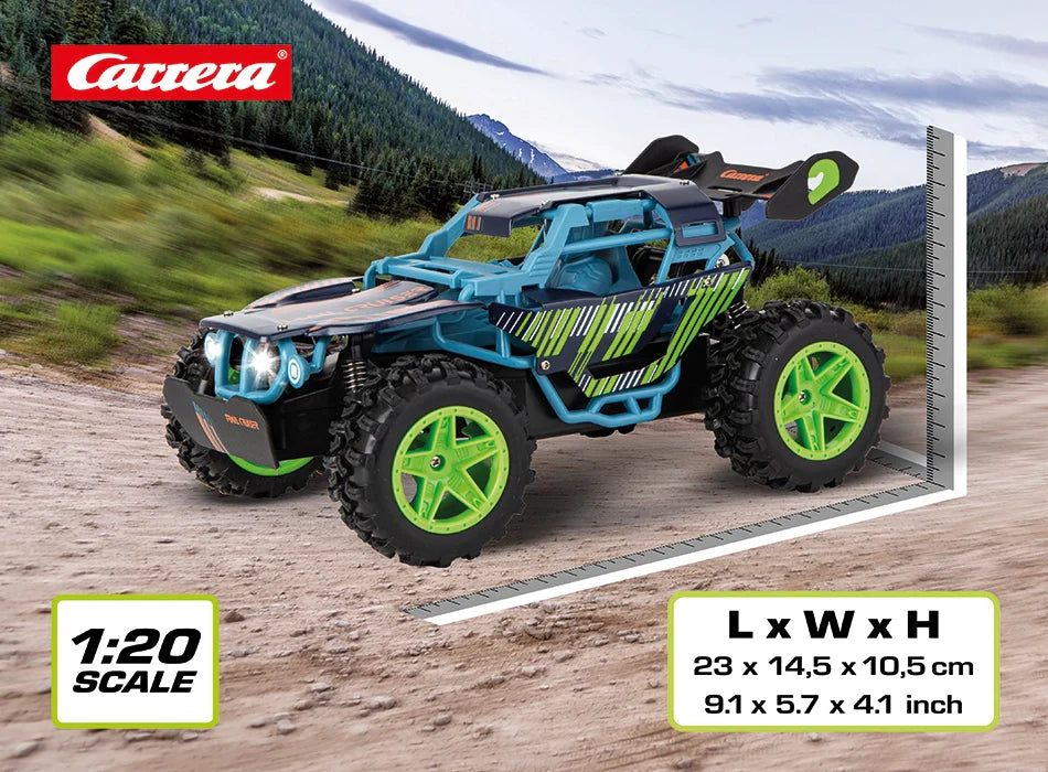 carrera-action-2-4ghz-trail-cruiser-rc-auto-gel-ndewag image 5