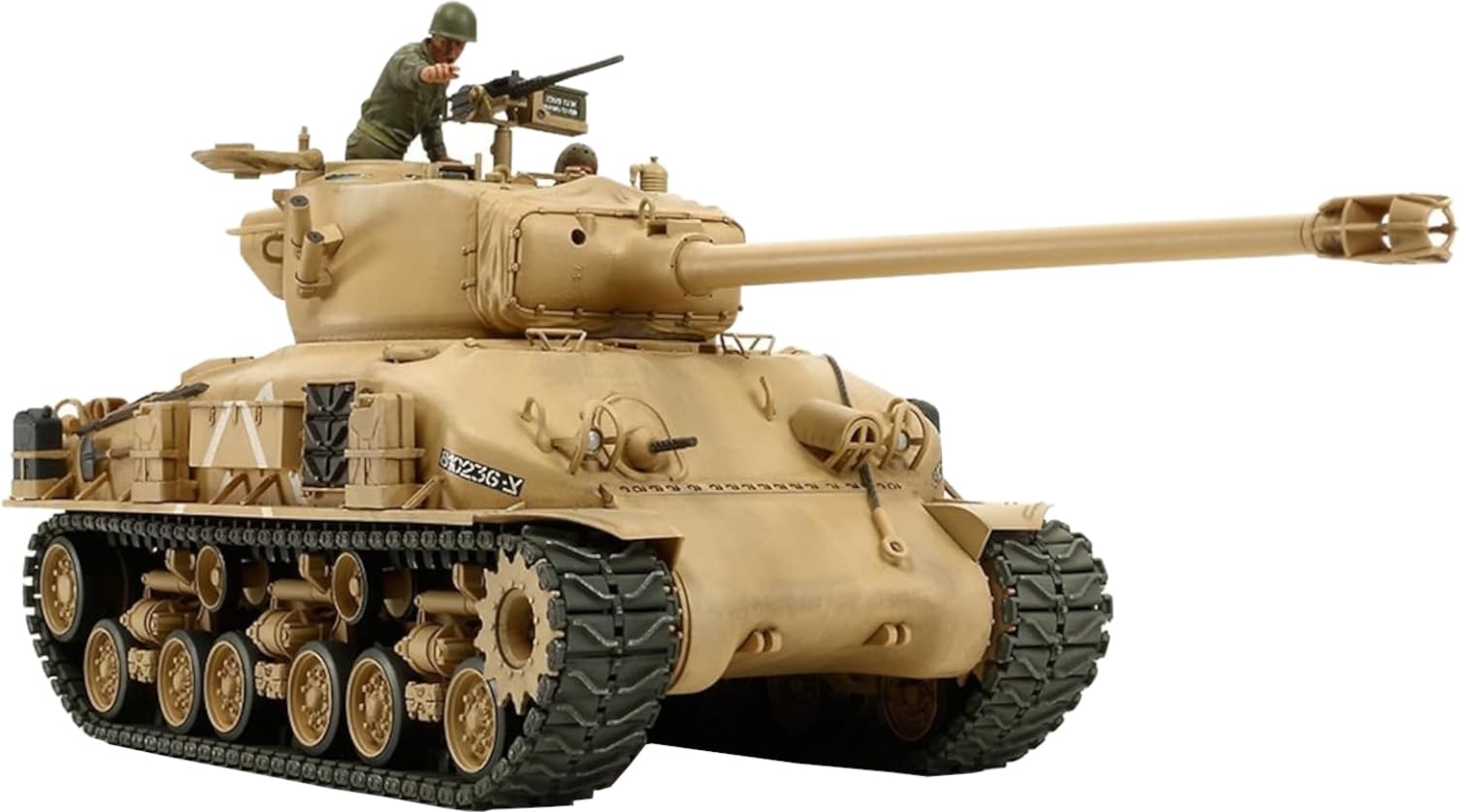 tamiya-35323-m51-super-sherman-panzer-modellbausatz-1-35 image 1