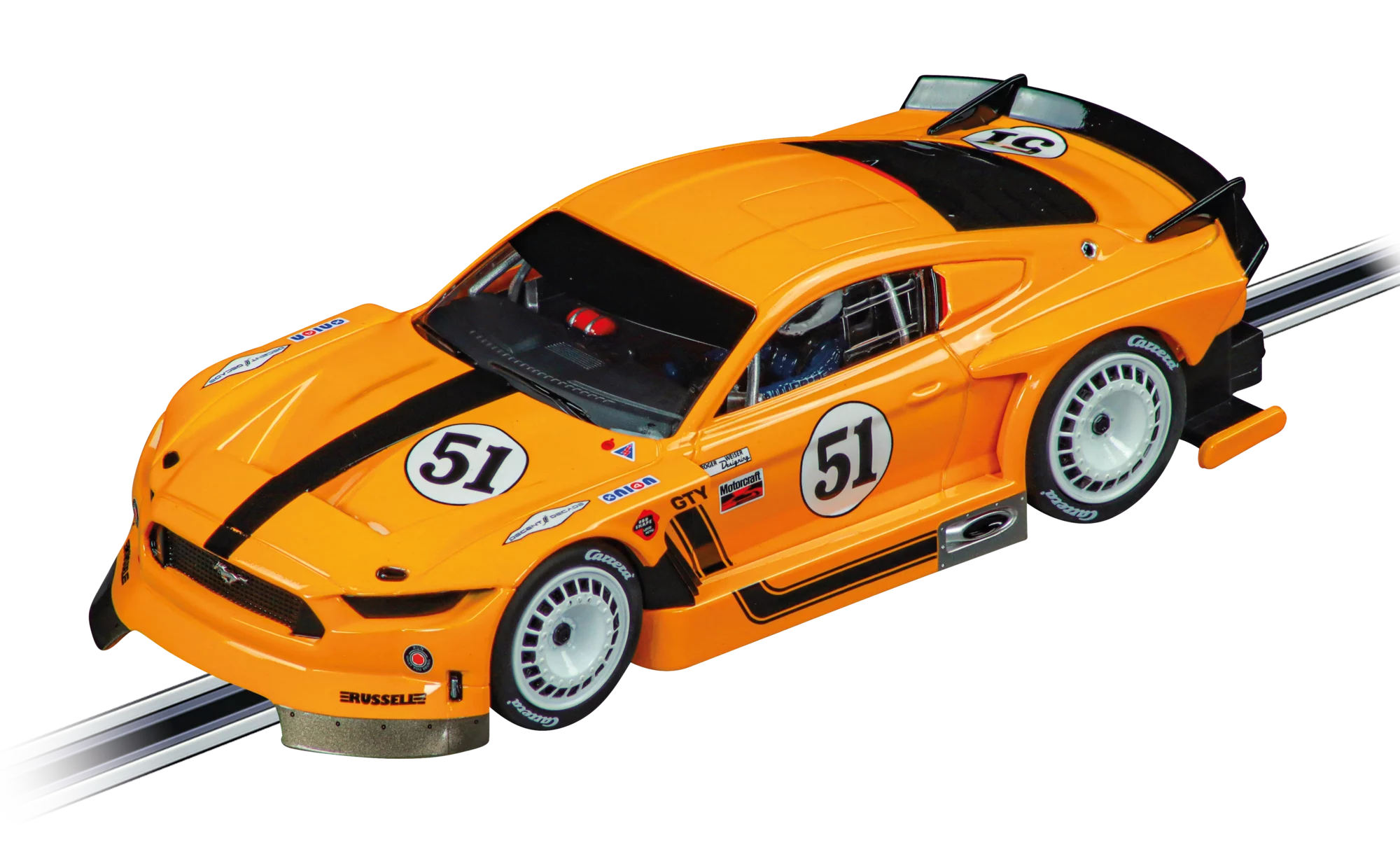 carrera-digital-132-ford-mustang-gty-no-51-slotcar-1-32 image 1