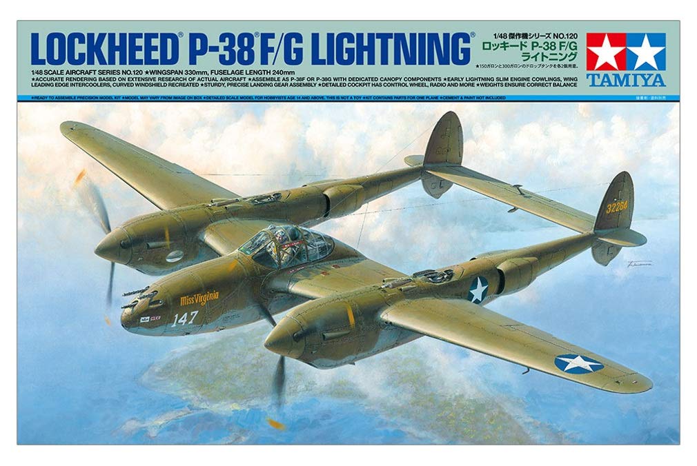 tamiya-61120-p-38-f-g-lightning-modellbausatz-1-48 image 7