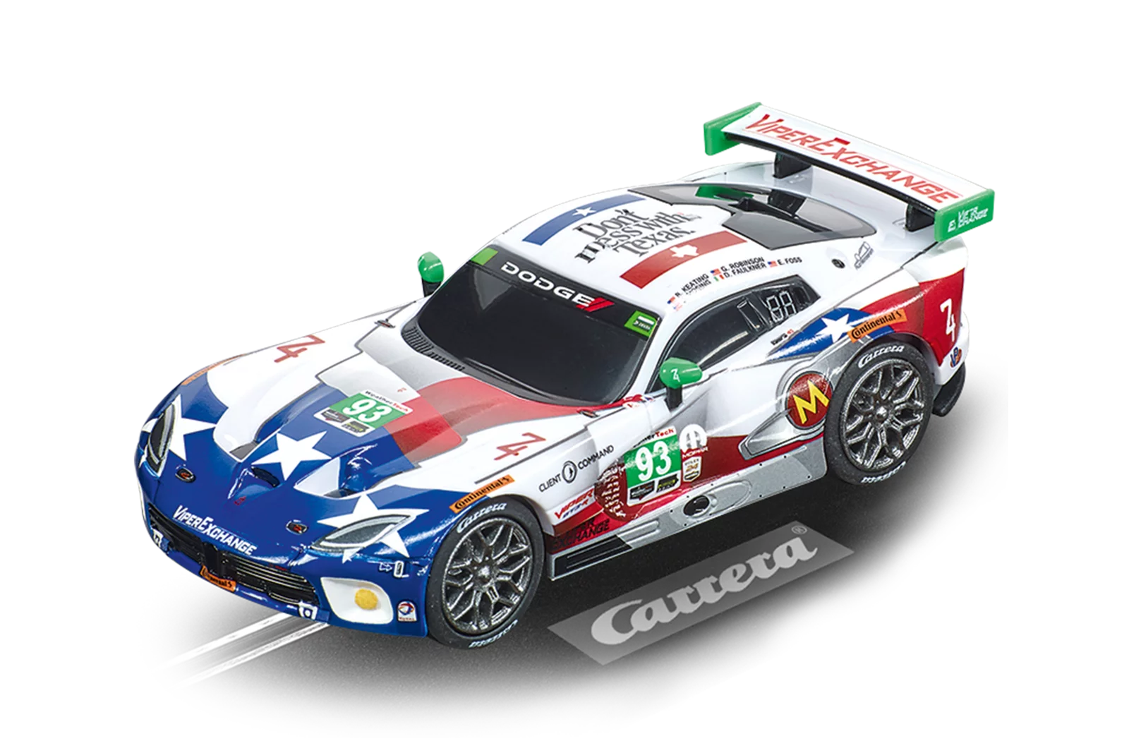 carrera-digital-132-srt-viper-ben-keating-no-93-slotcar image 1
