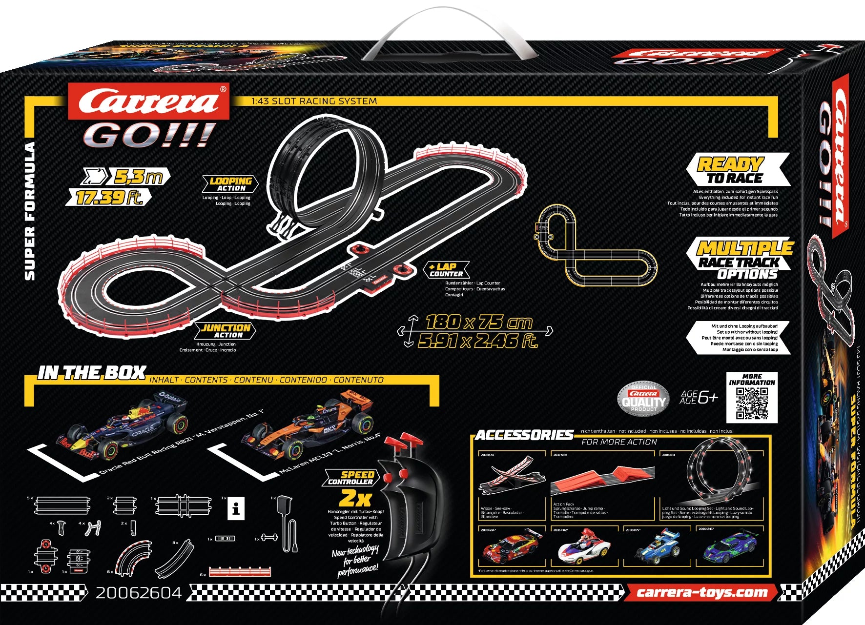 carrera-go-super-formula-slotcar-bahn-set-5-3-m image 3