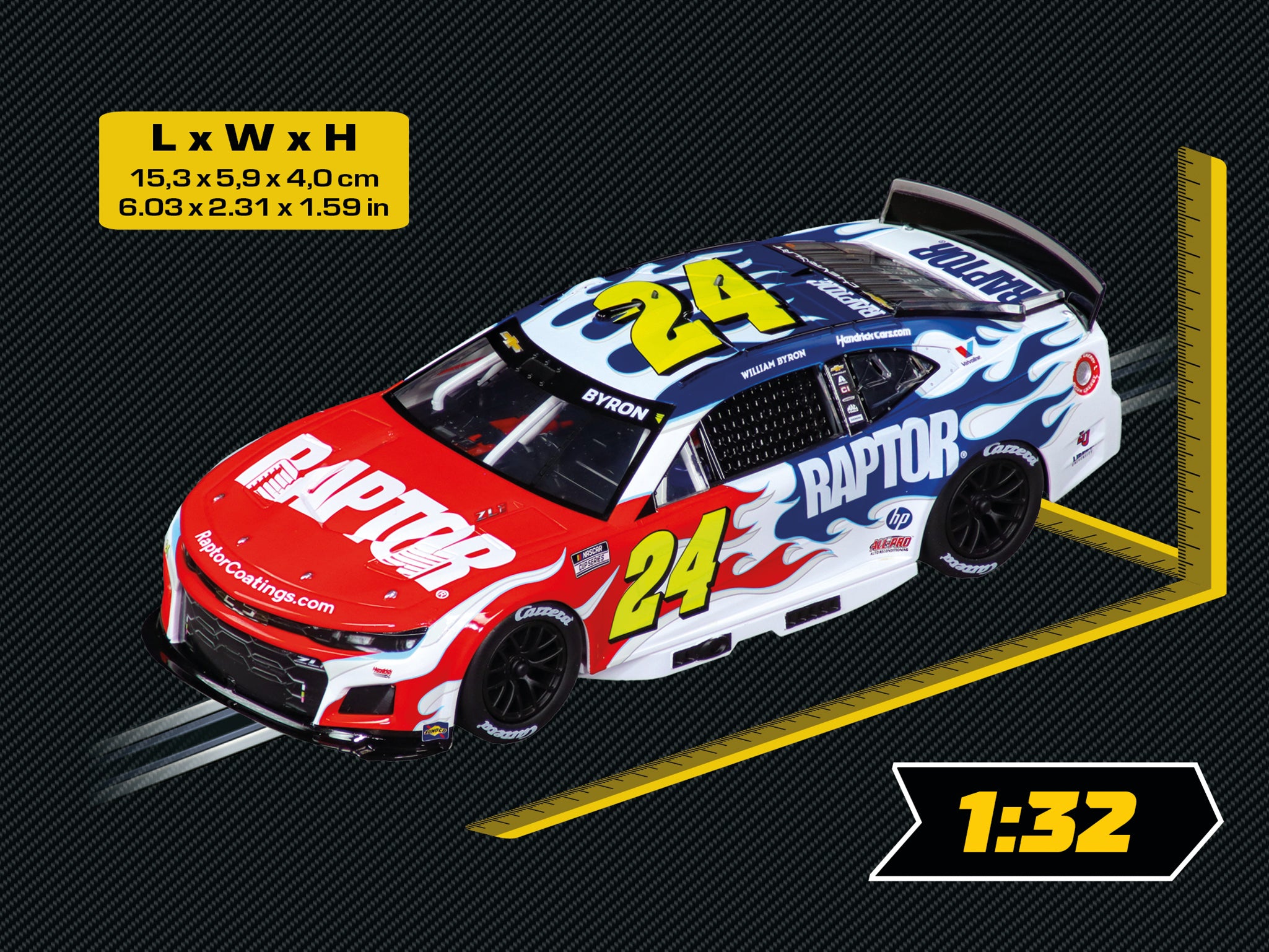 carrera-digital-132-nascar-camaro-nextgen-zl1-no-24-slotcar image 3