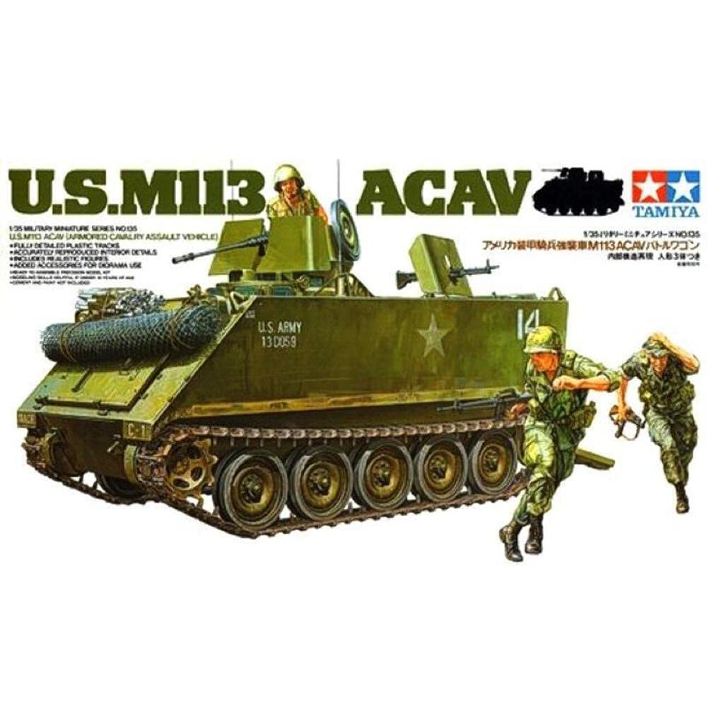 tamiya-35135-us-m113-acav-modellbausatz-1-35-gr-n image 1