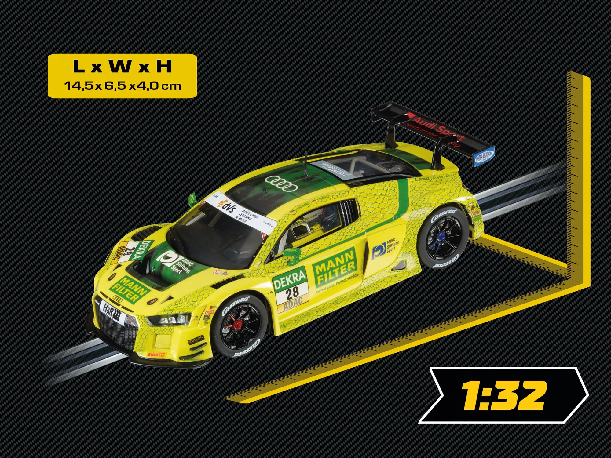 carrera-digital-132-audi-r8-lms-gt3-mann-filter-no-28-slotcar image 7