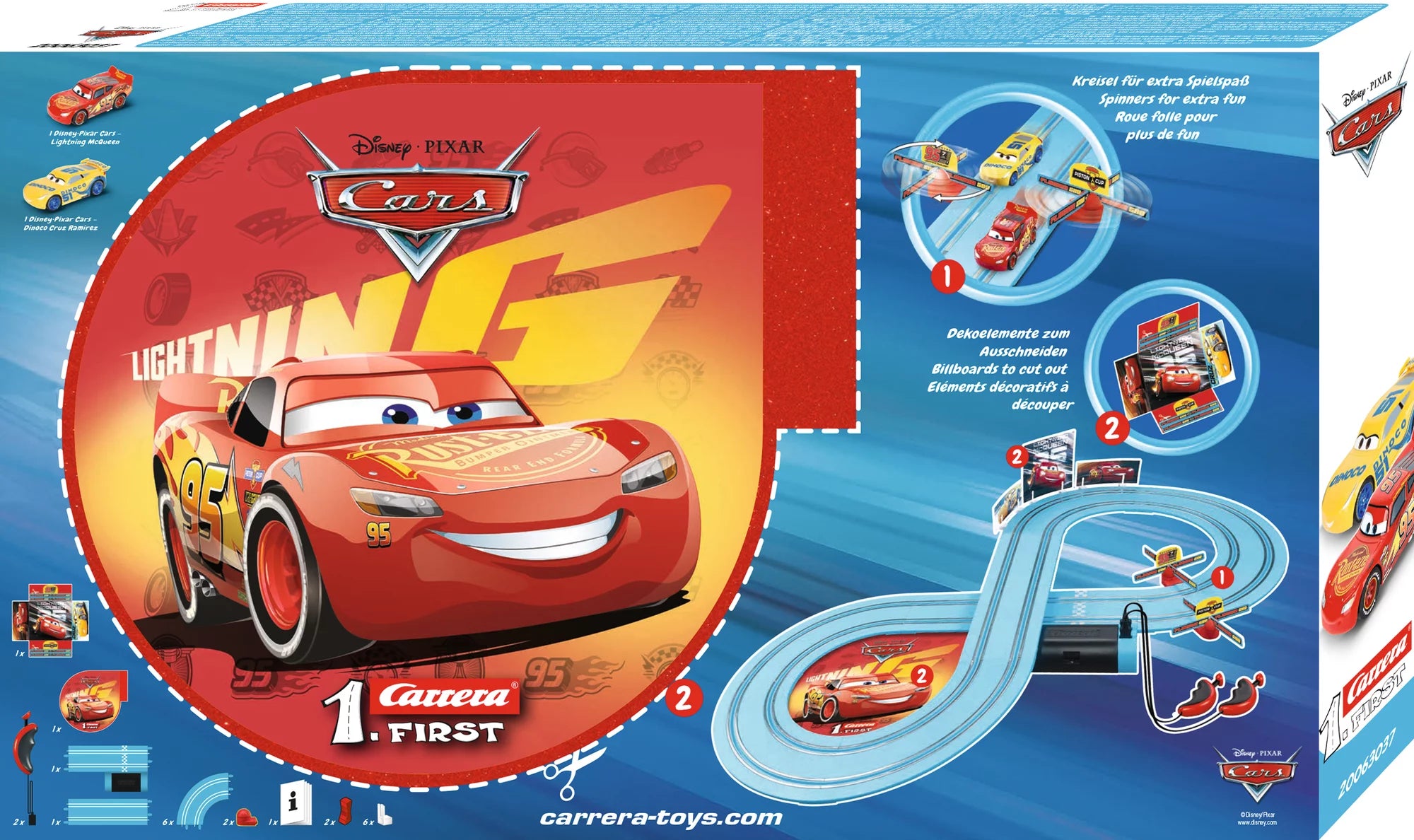 carrera-first-disney-pixar-cars-race-of-friends-rennbahn-acht-ab-3-jahren image 2