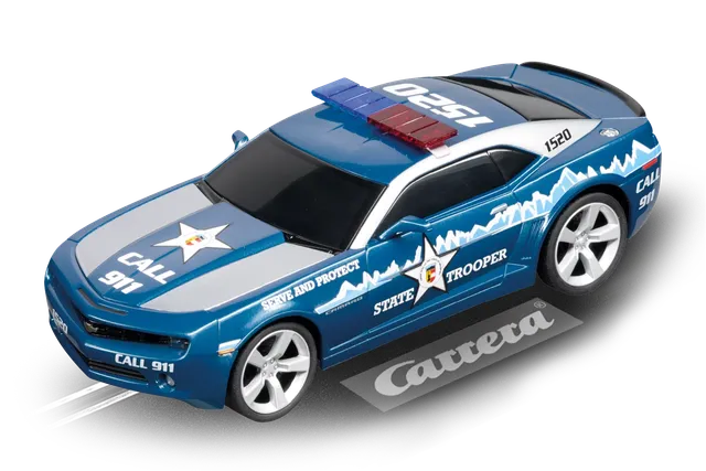 carrera-evolution-chevrolet-camaro-state-trooper-slotcar image 1